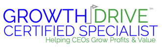 Growth Drive Specialist Badge with CEO Tagline